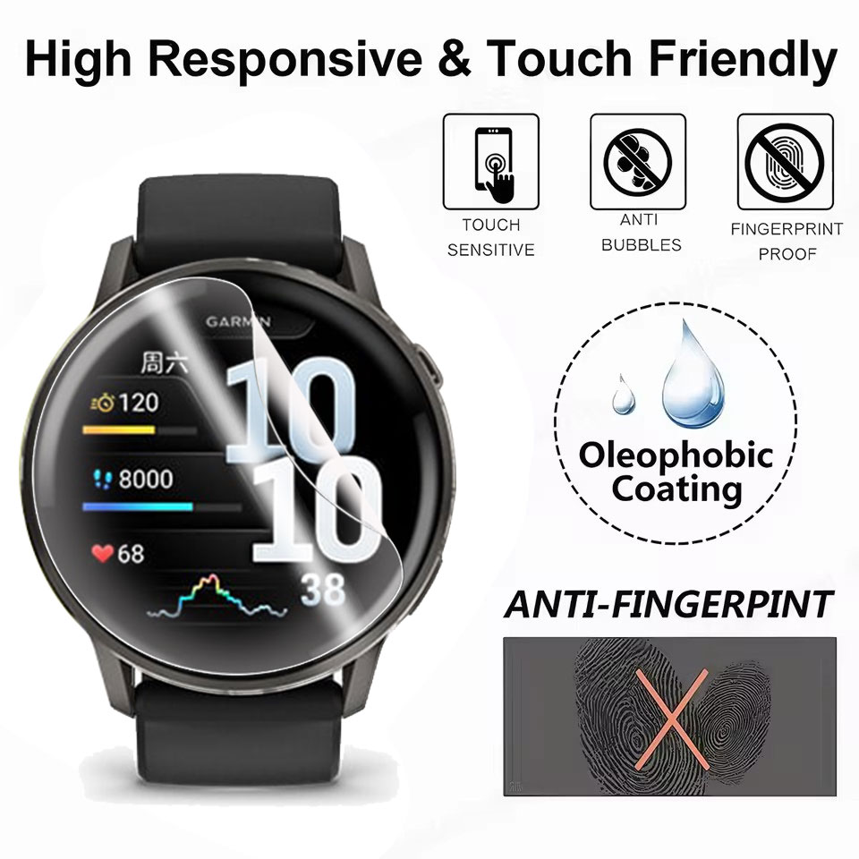 Soft Hydrogel Film For Garmin  - Hydrogel Screen Protector reseña y precio