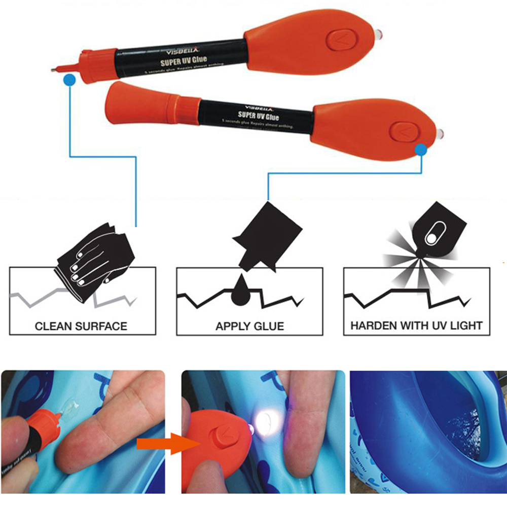 Fix Liquid Glue Metal Plastic  - Liquid Uv Glue Kit reseña y precio
