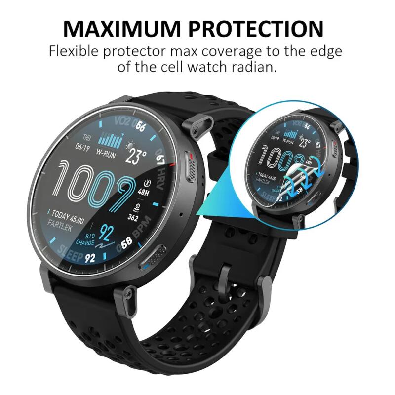 Soft Hydrogel Films For Huami  - Smartwatch Screen Film reseña y precio