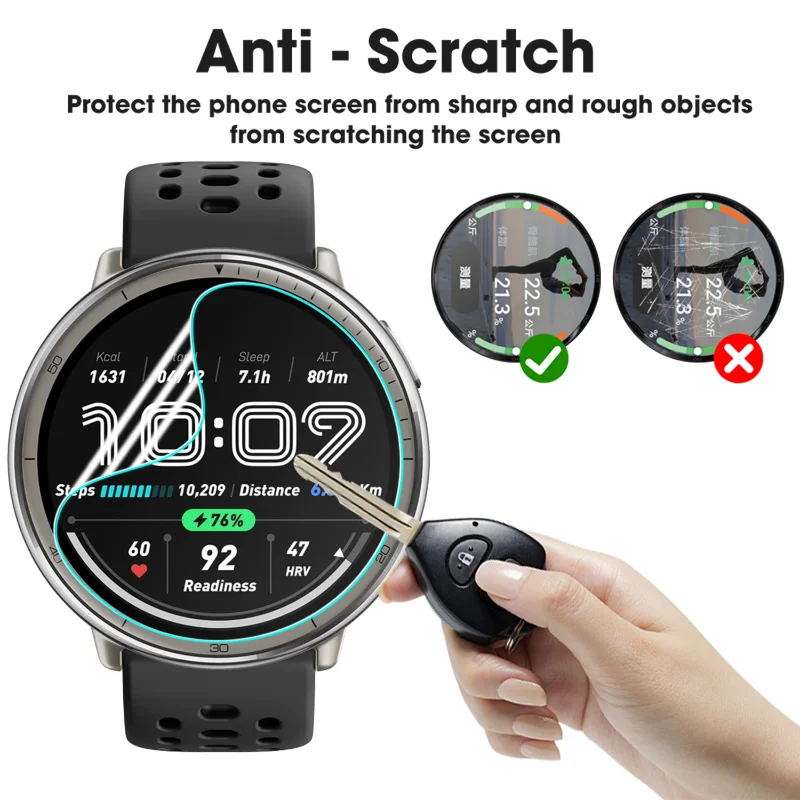 Soft Hydrogel Films For Huami  - Smartwatch Screen Film reseña y precio
