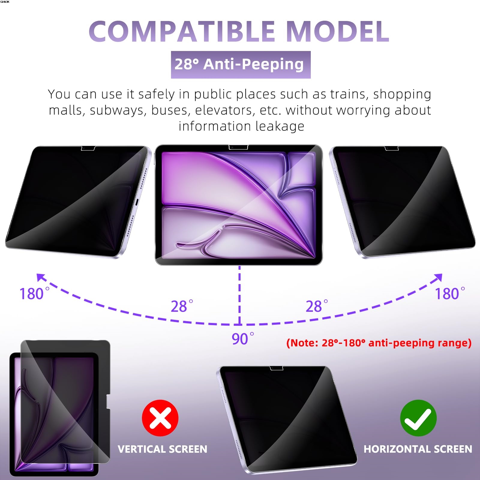 2 Way Privacy Anti-Spy Screen  - Anti Blue Light Film reseña y precio