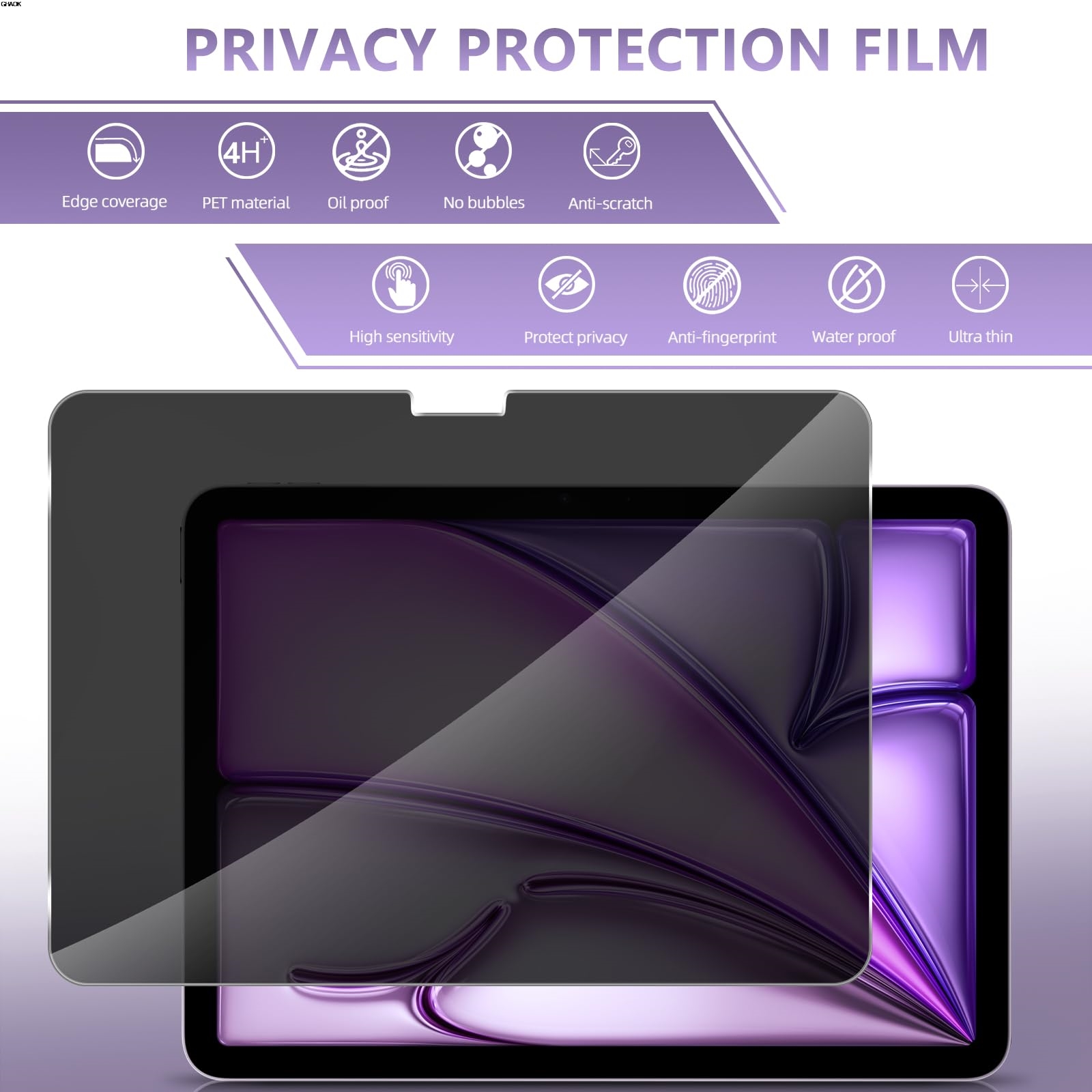 2 Way Privacy Anti-Spy Screen  - Anti Blue Light Film reseña y precio