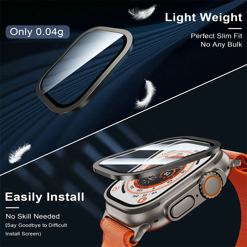 Tempered Glass for Apple Watch - Privacy Screen Protector reseña y precio
