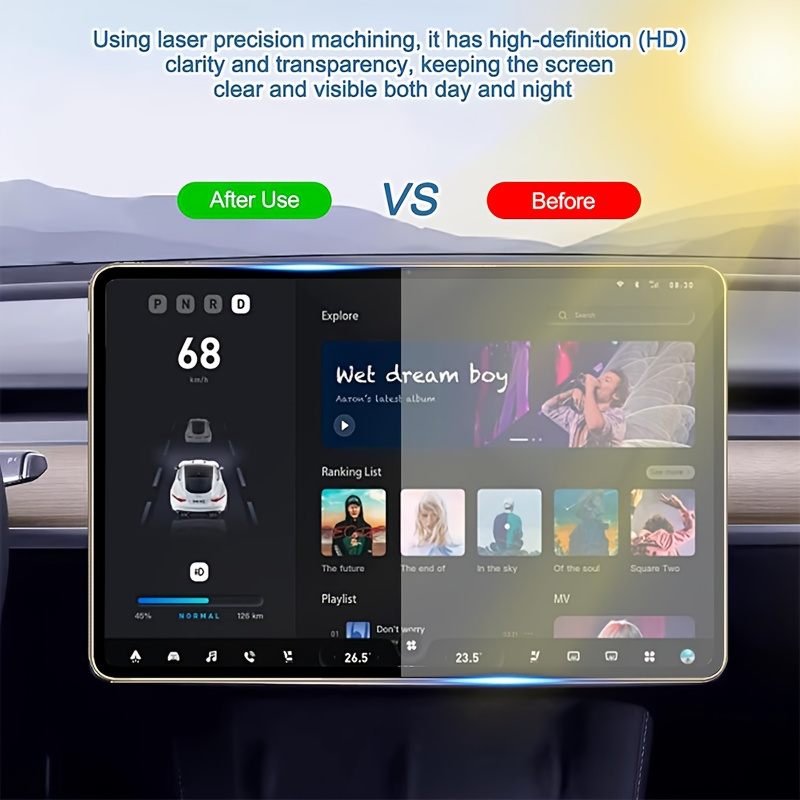Tempered Glass Screen Protecto - Matte Anti Glare Screen reseña y precio