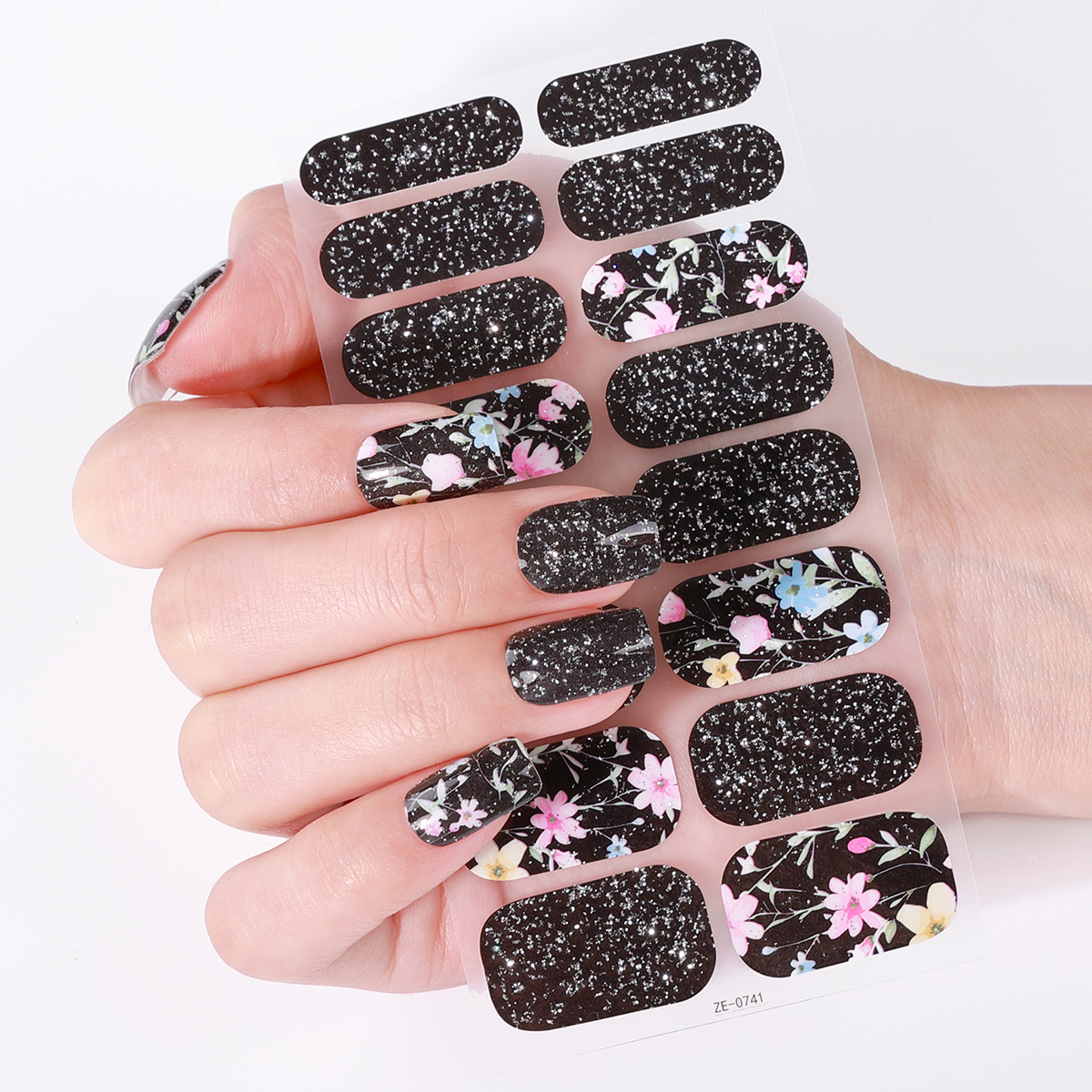 16Tips Full Cover Nail Sticker - Full Cover Adhesive reseña y precio