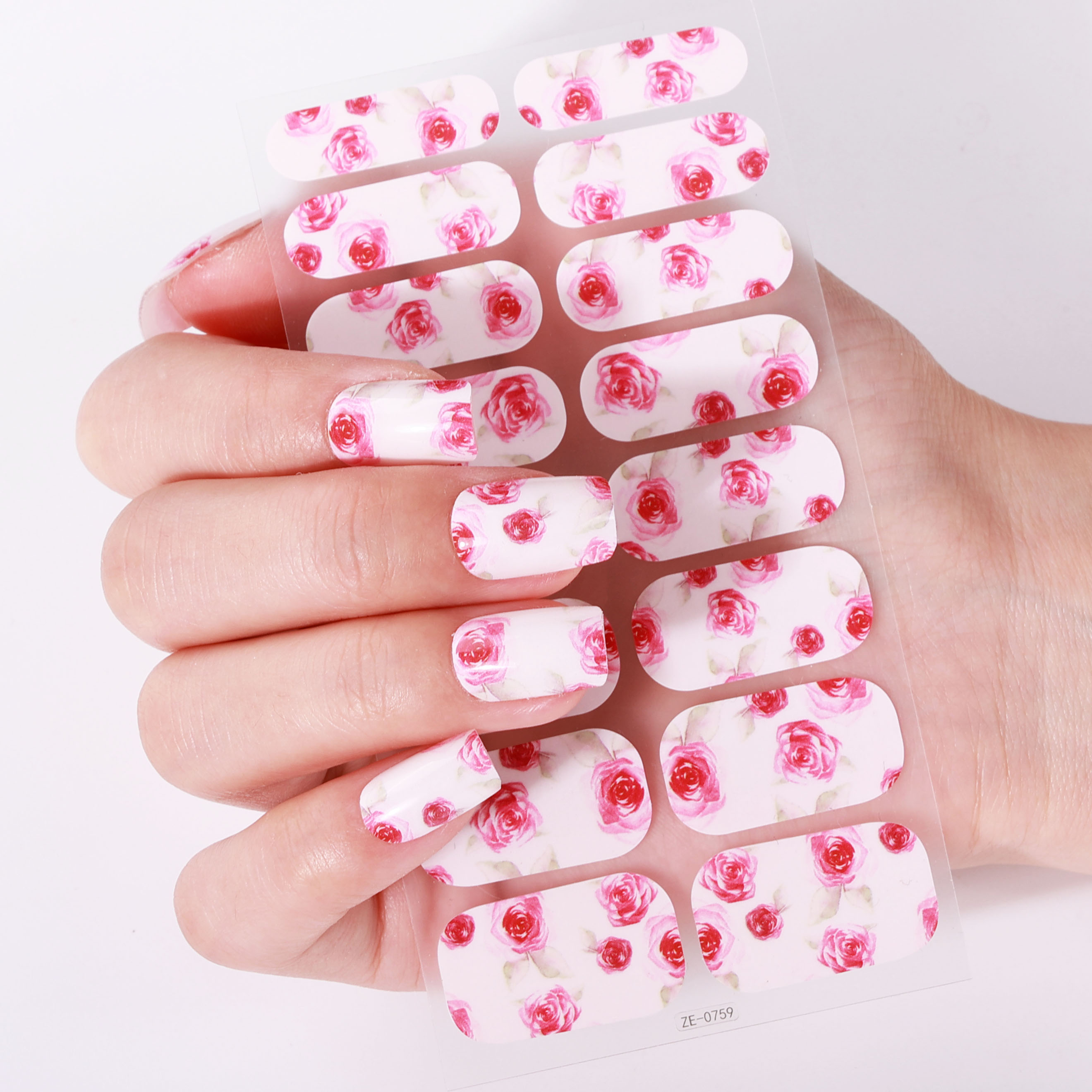 16Tips Full Cover Nail Sticker - Full Cover Adhesive reseña y precio