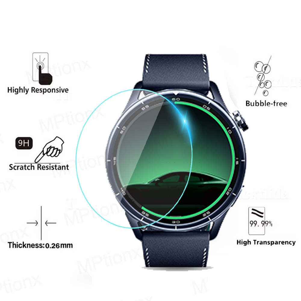 Tempered Glass for Xiaomi Watc - Smartwatch Screen Film reseña y precio