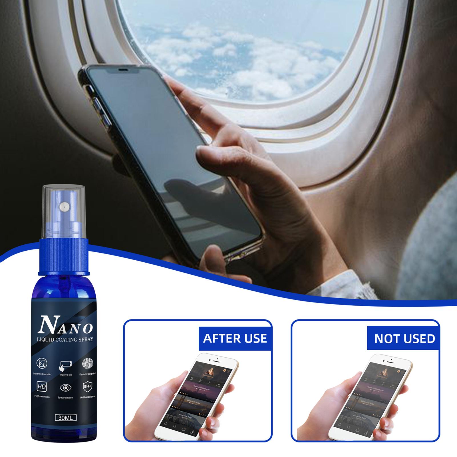 Liquid Screen Protector Spray  - Oleophobic Coating Spray reseña y precio