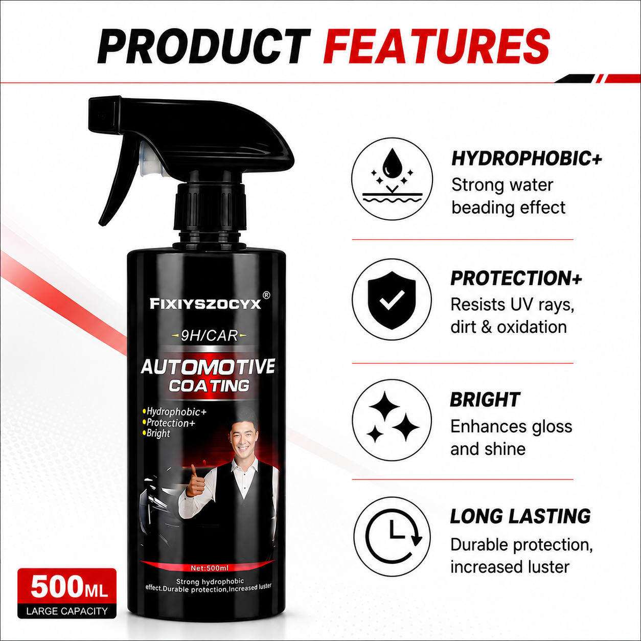 Ceramics for Cars Coating 500M - Nano Liquid Coating reseña y precio