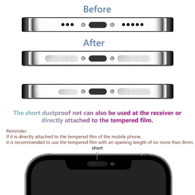 13pcs Mobile Phone Dustproof N - Dust Removal Sticker reseña y precio
