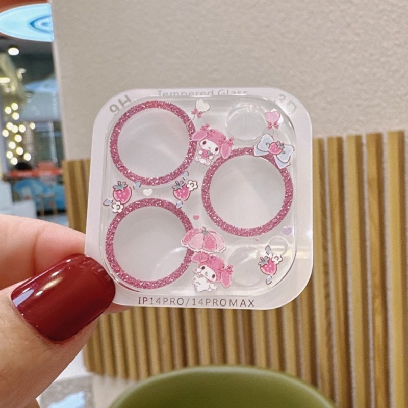 Sanrio Hello Kitty Kuromi Glit - Tempered Glass Screen 9H reseña y precio