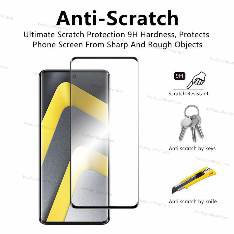 3/2/1 PCS 3D Curved Edge Glass - Curved Edge Screen reseña y precio