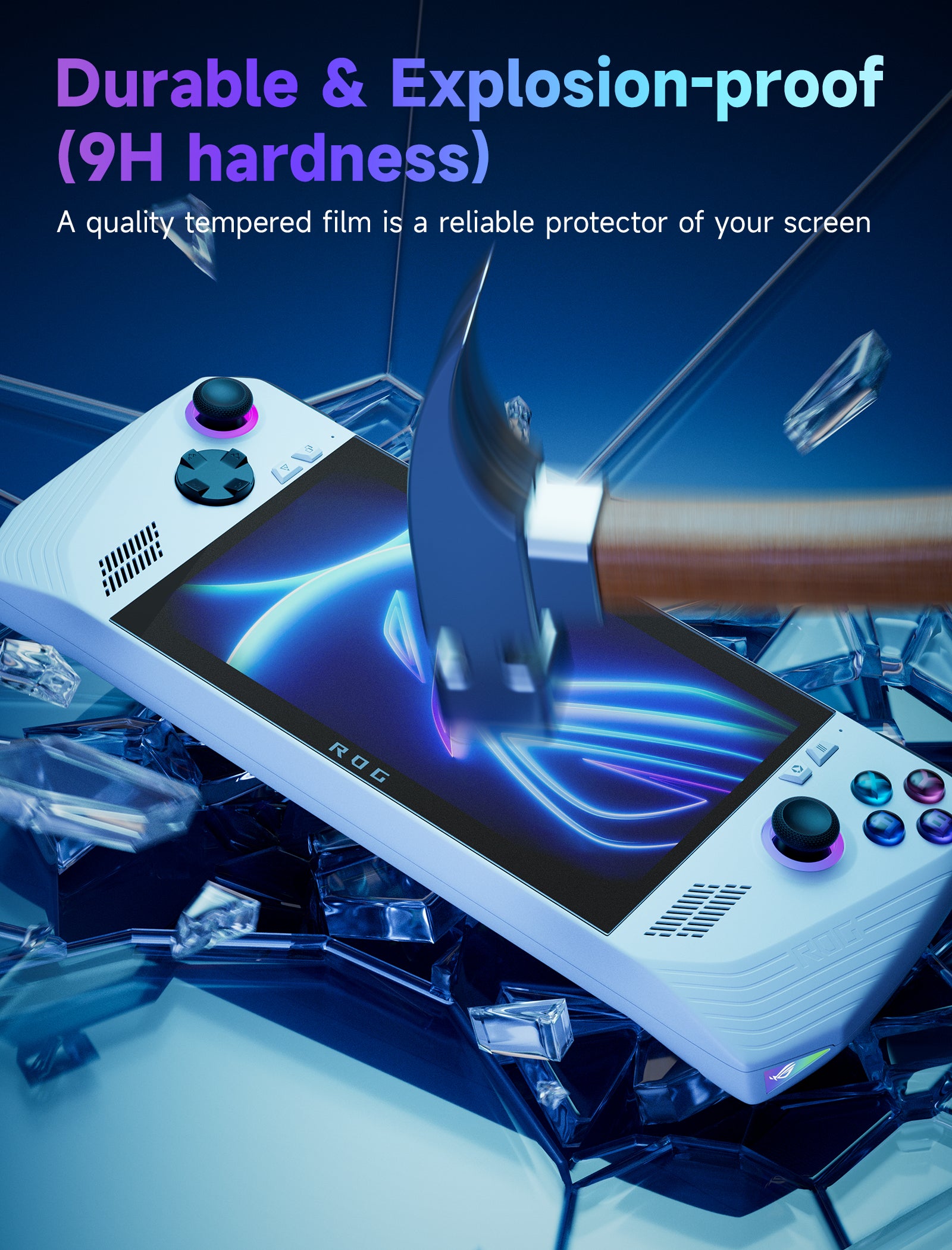 ROG Ally Anti Glare Protector, - Matte Anti Glare Screen reseña y precio