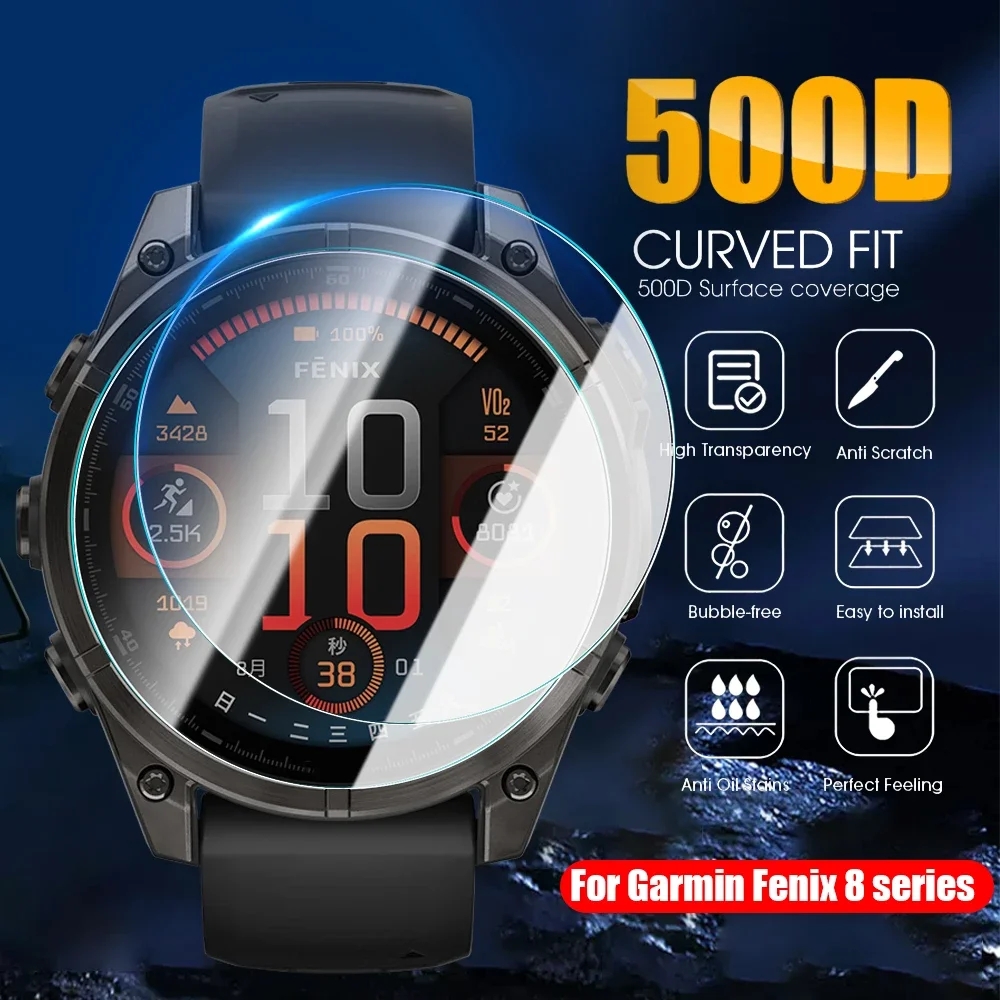 1/5pcs 9H HD Tempered Glass fo - Smartwatch Screen Film reseña y precio
