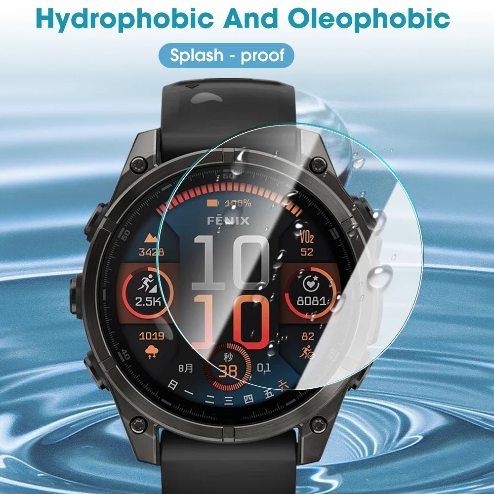 1/5pcs 9H HD Tempered Glass fo - Smartwatch Screen Film reseña y precio