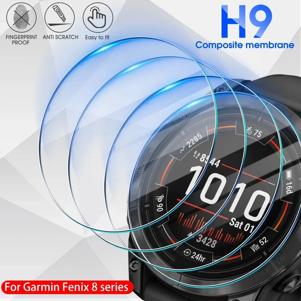 1/5pcs 9H HD Tempered Glass fo - Smartwatch Screen Film reseña y precio