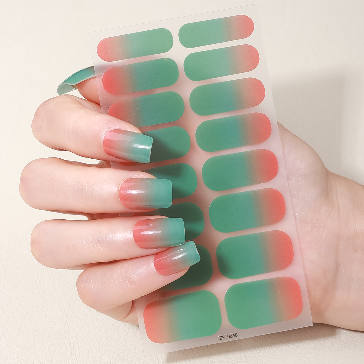 16Tips Full Cover Gradient Nai - Full Cover Adhesive reseña y precio