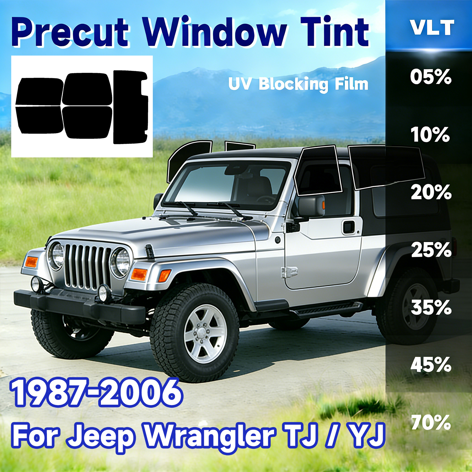 Custom Car Window Tint Sunshad - Glass Protector Auto reseña y precio