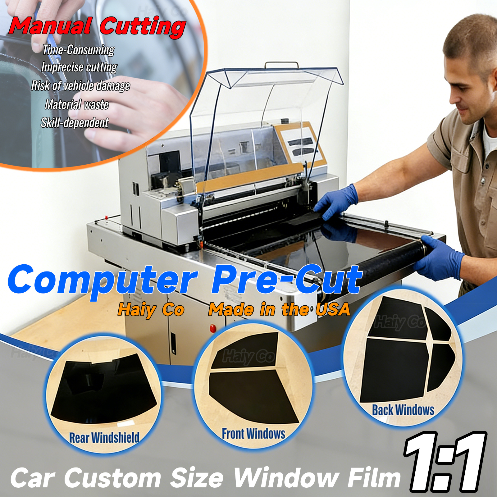 Custom Car Window Tint Sunshad - Glass Protector Auto reseña y precio