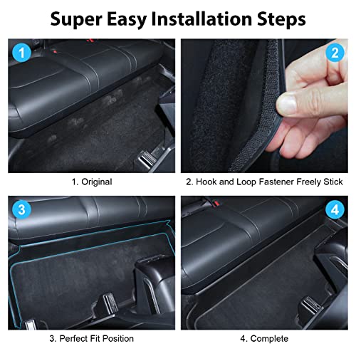 Rear Seat Underside Kick Prote - Full Cover Adhesive reseña y precio