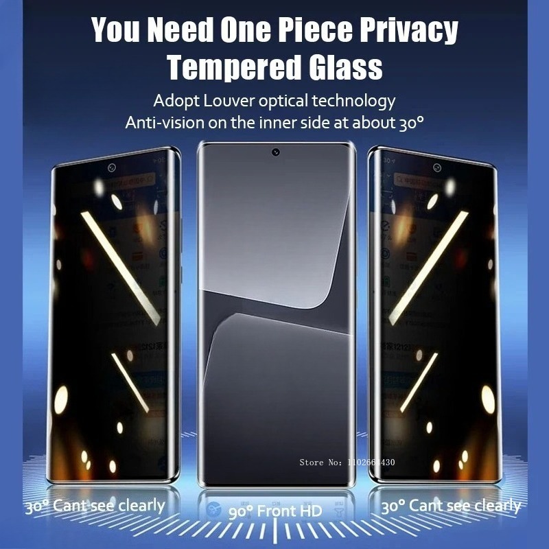 2PCS Privacy Anti Spy Peeping  - Curved Edge Screen reseña y precio