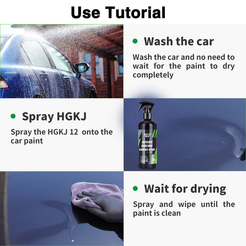 Ceramic Coating For Auto Paint - Oleophobic Coating Spray reseña y precio