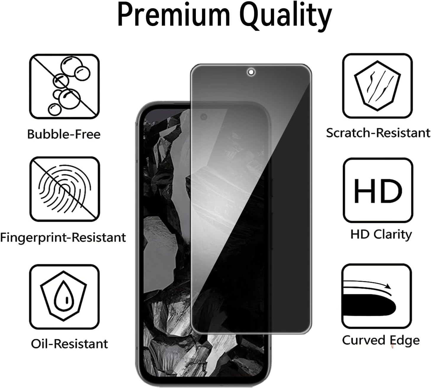 2 PACK Privacy Filter Tempered - Privacy Filter 2Pack reseña y precio